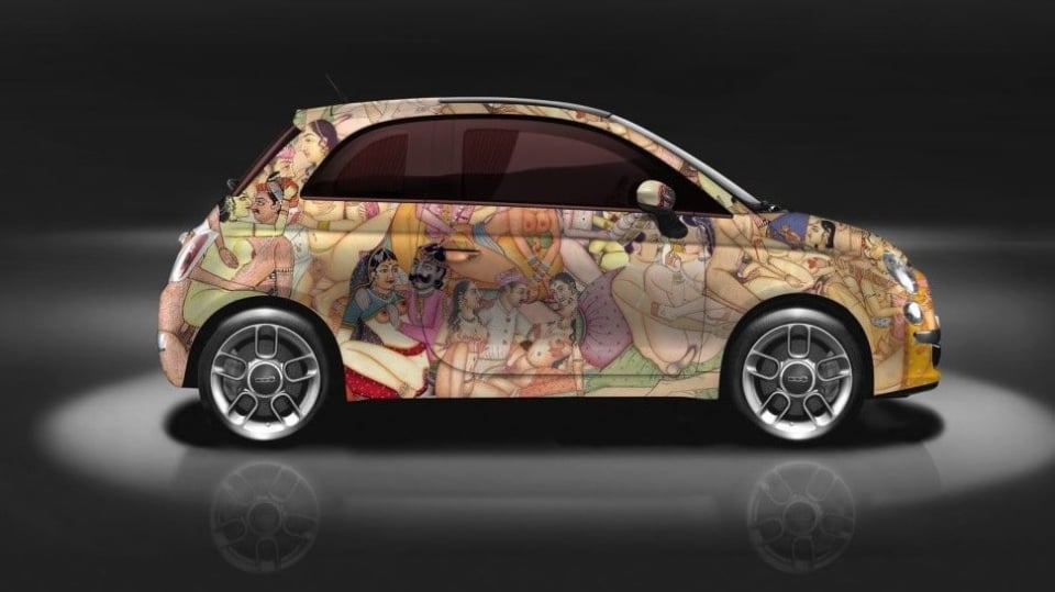 Sprostý Fiat inspirovaný Kámasútrou šokuje zvenku i uvnitř